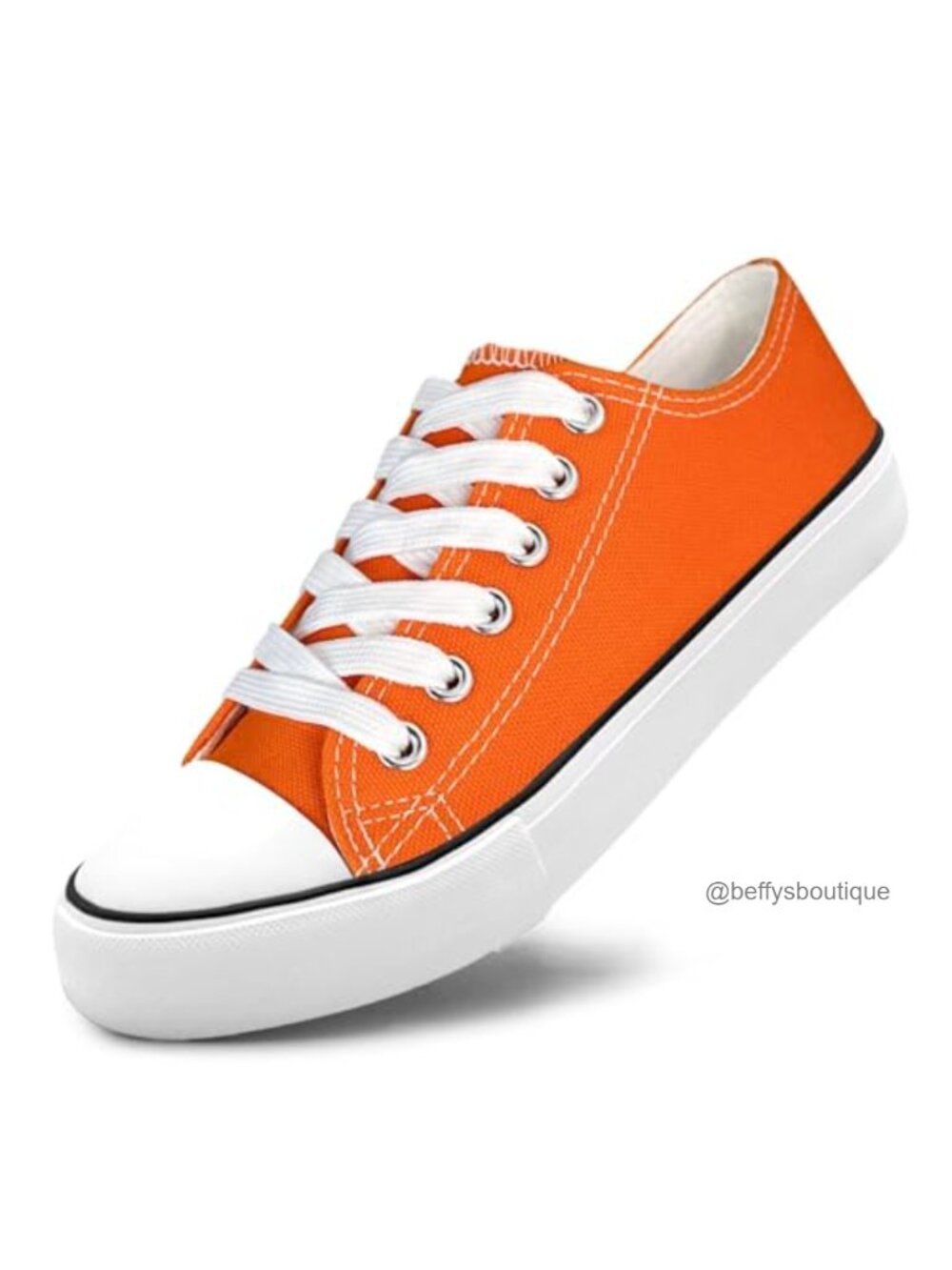 Canvas Low Top Lace Up Sneakers for Women Men Non-Slip
